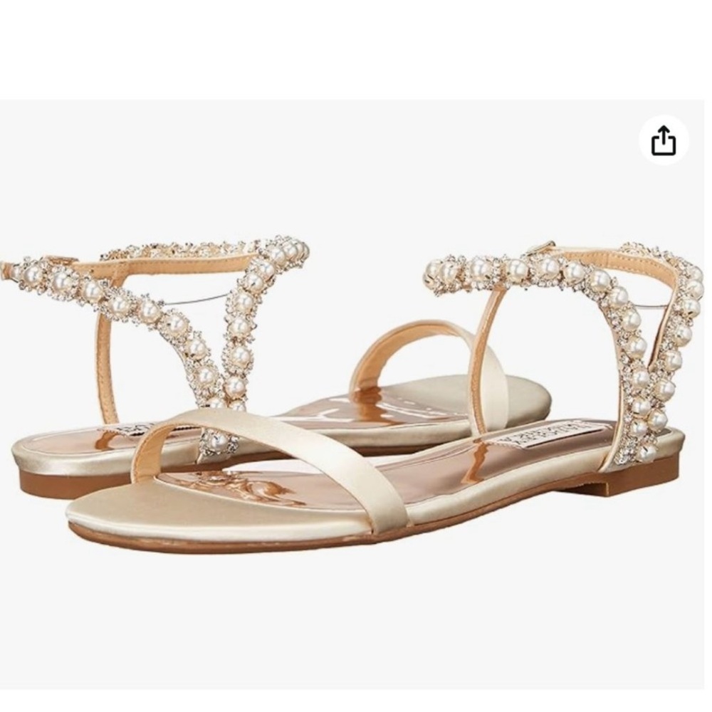 Badgley Mischka wedding shoes